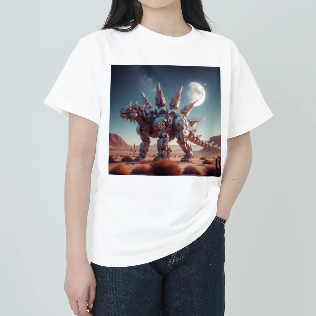 スウィッチボックスの彷徨うステゴサウルス・ナイト Heavyweight T-Shirt