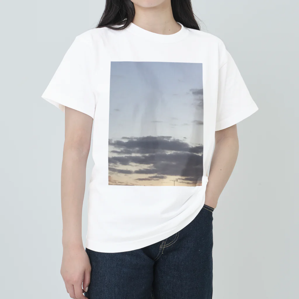 奈樹(なな)の夕焼け､､､3 ヘビーウェイトTシャツ