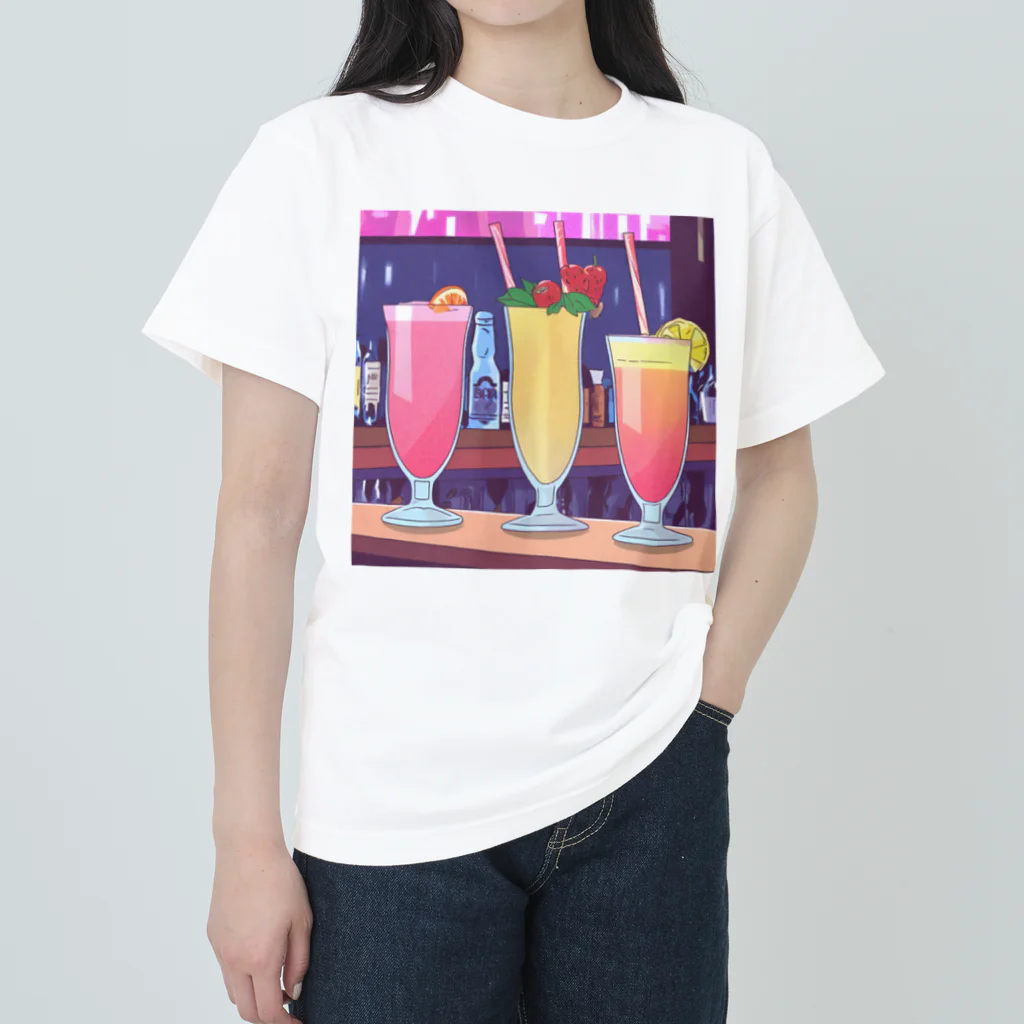 momoka_momoのカクテル Heavyweight T-Shirt