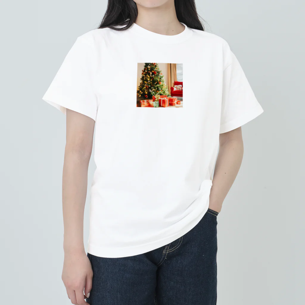 ❤︎cute❤︎のクリスマスプレゼント Heavyweight T-Shirt