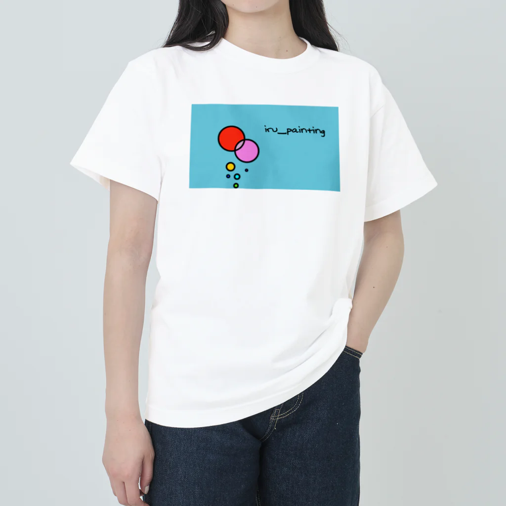 iruの泡 ヘビーウェイトTシャツ