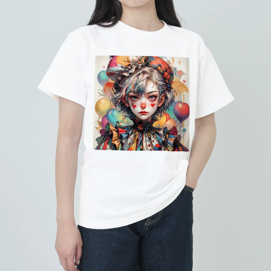 Jake-Hokkaido のJK-005 Pierrot girl Heavyweight T-Shirt