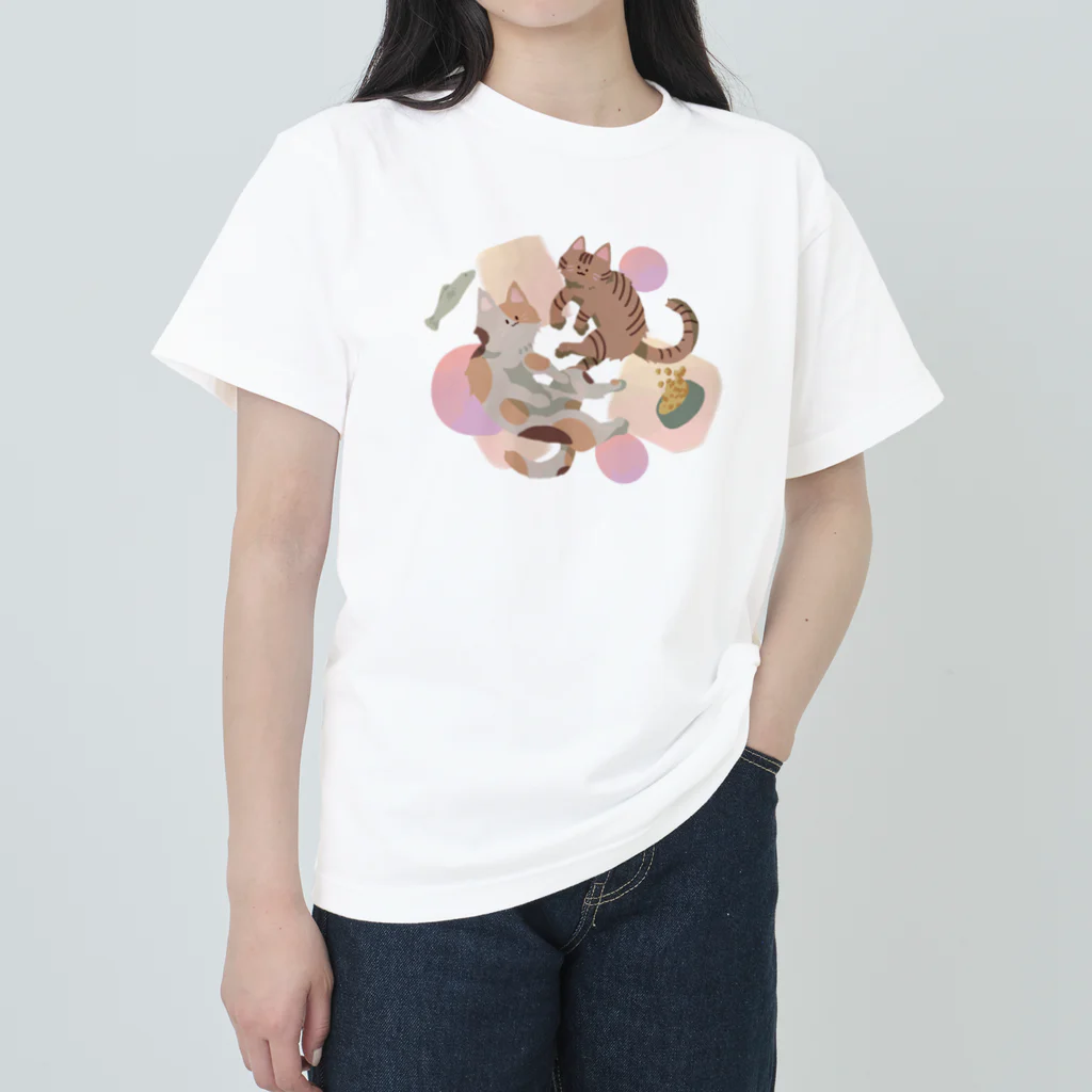 にゃんころのにゃんころず ヘビーウェイトTシャツ