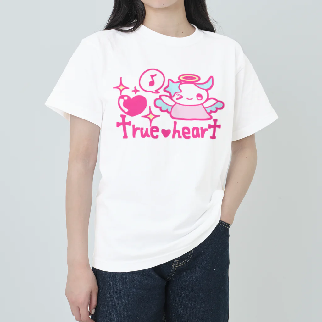 love.death.heaven.flowのまごころの化身 ヘビーウェイトTシャツ