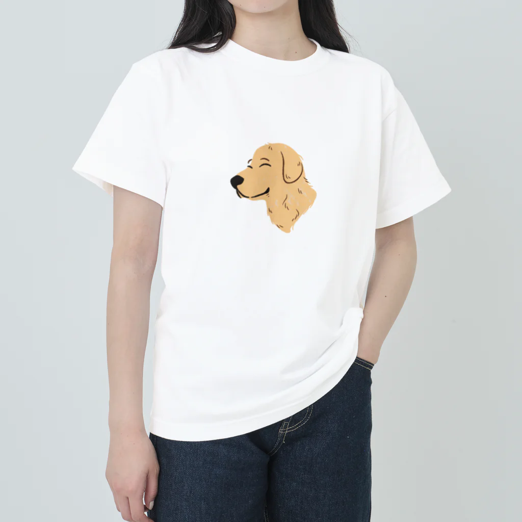 yuko の犬 ヘビーウェイトTシャツ