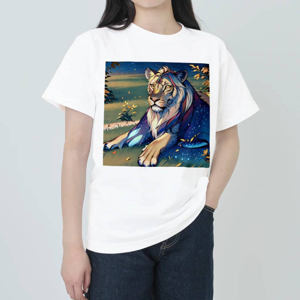 MATORAMIのライオン Heavyweight T-Shirt