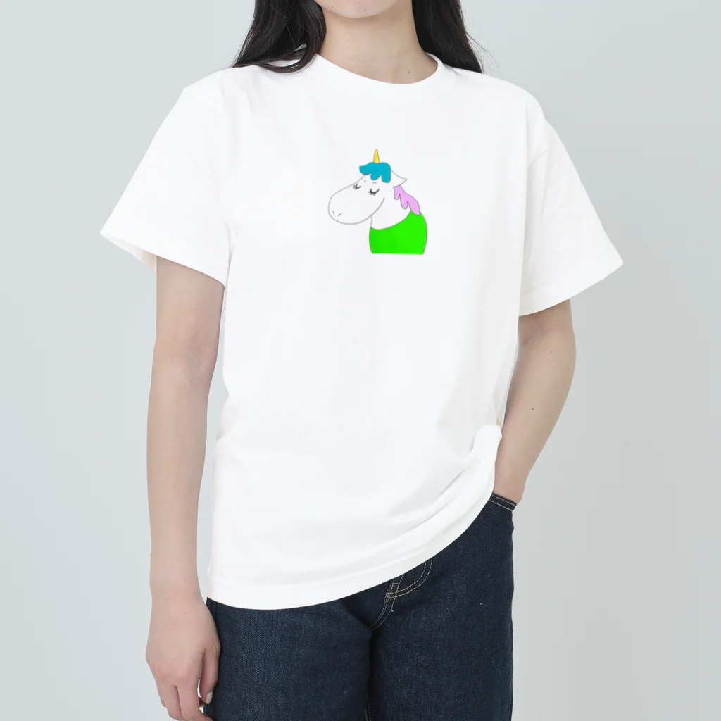 unicorn_hsのユニ子シリーズ Heavyweight T-Shirt