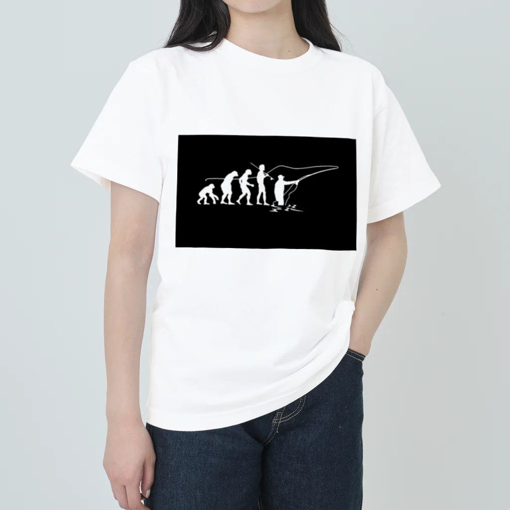 No Fishing No Life の釣りは進化？ Heavyweight T-Shirt