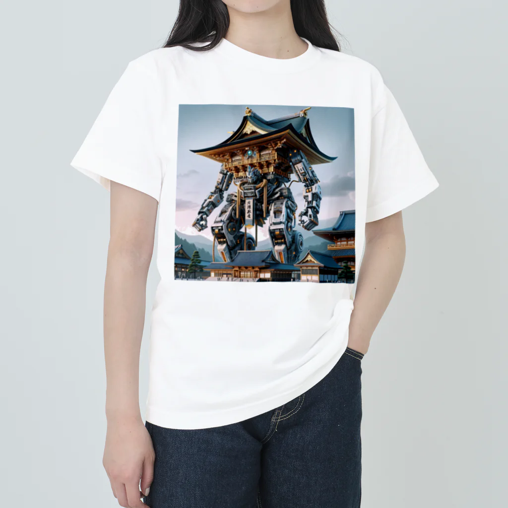 こまイヌ屋たちの出雲大社ロボ Heavyweight T-Shirt