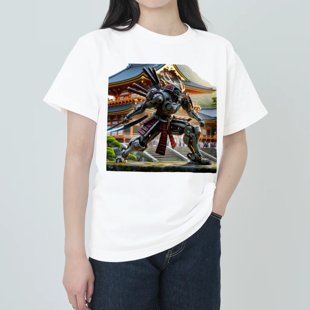 こまイヌ屋たちの十二神将バサラロボ Heavyweight T-Shirt