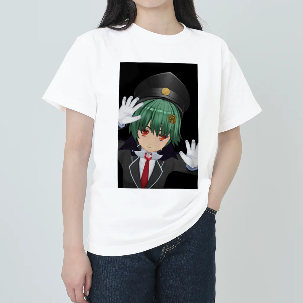 Yasuno-siikoの総統ちゃんTシャツ Heavyweight T-Shirt