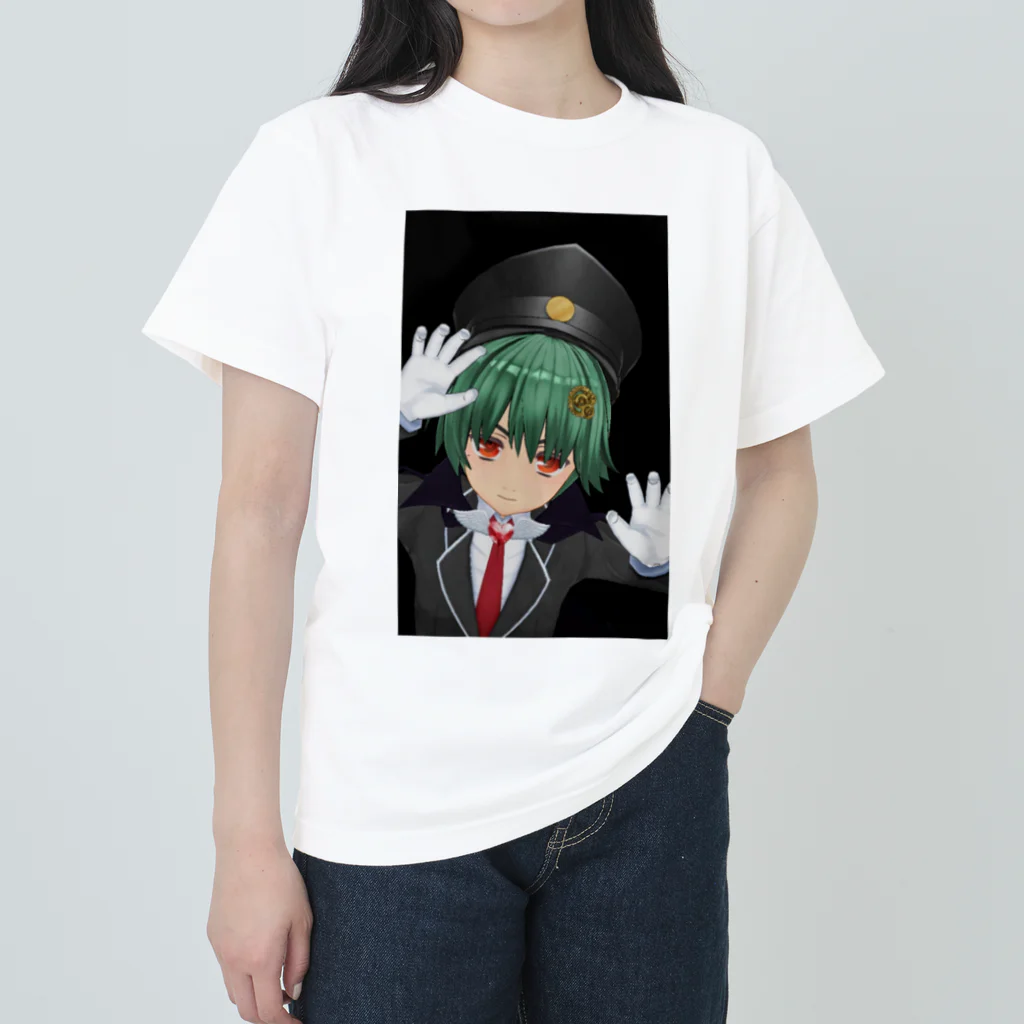 Yasuno-siikoの総統ちゃんTシャツ ヘビーウェイトTシャツ