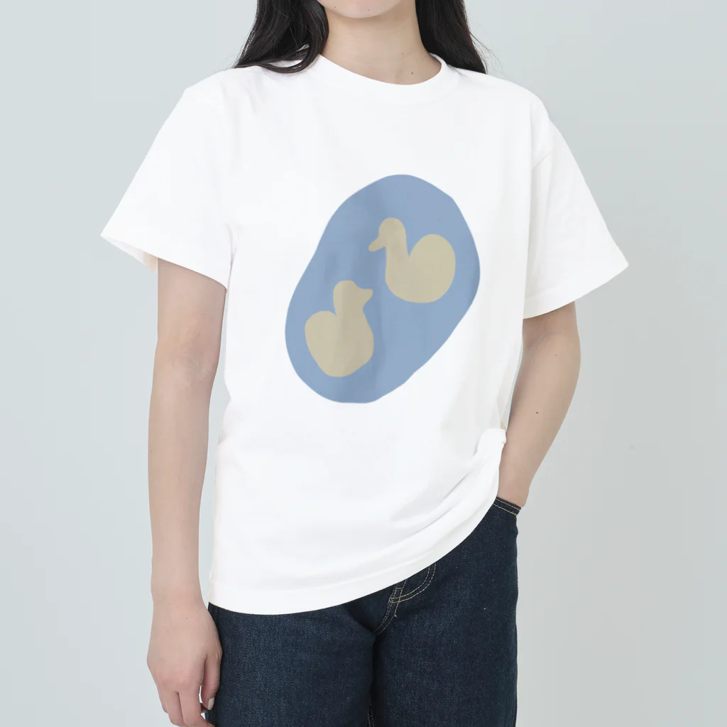 iroiroの水鳥 ヘビーウェイトTシャツ