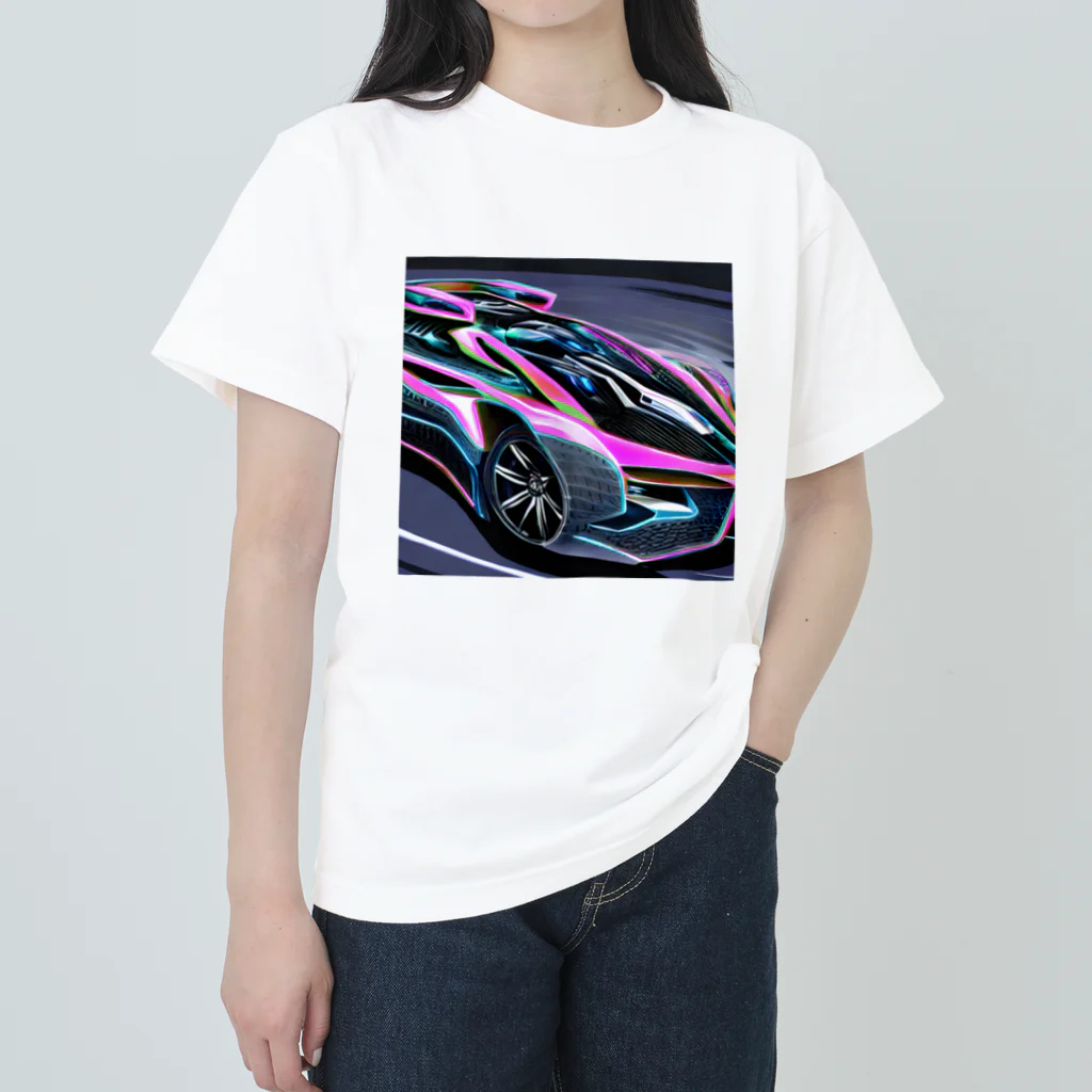 Moichi Designs Shop-2023のエレクトロスペクトラカー Heavyweight T-Shirt