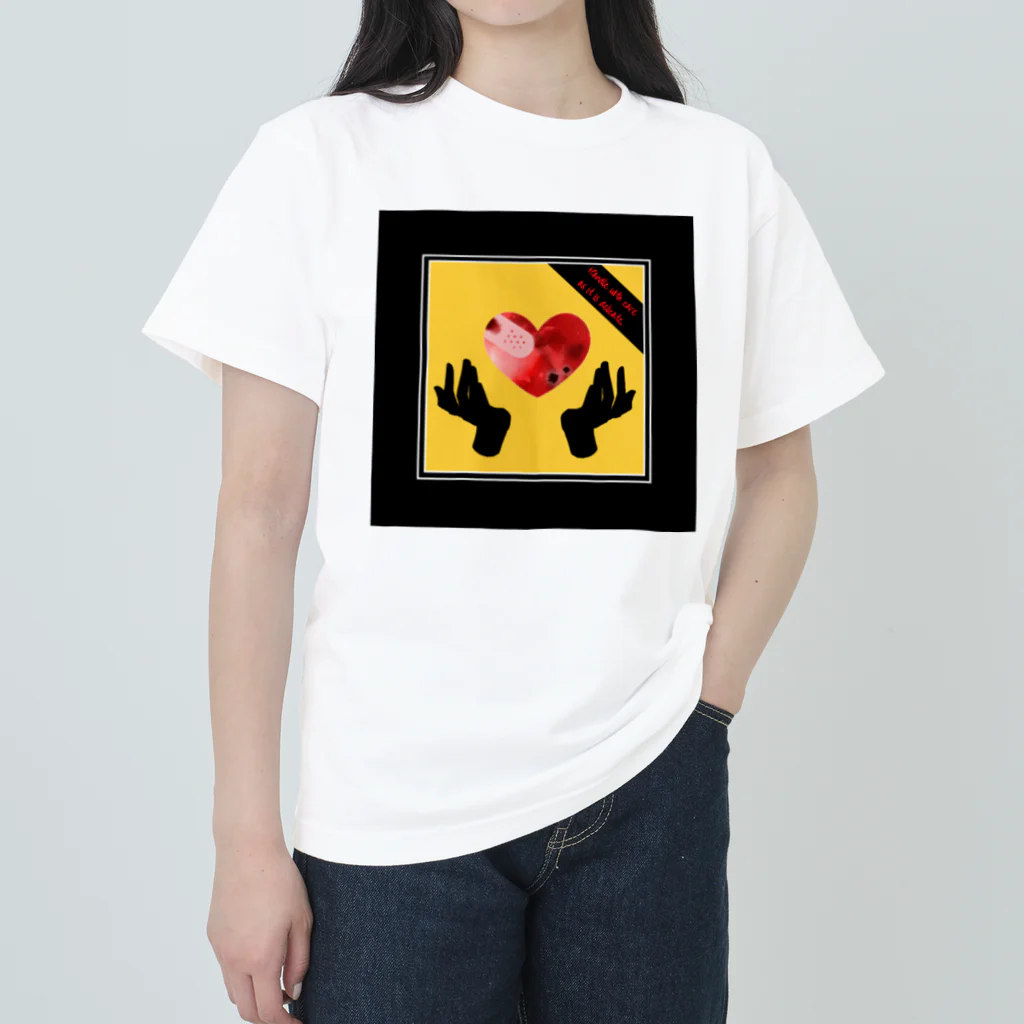 yuuの繊細心故取扱注意 Heavyweight T-Shirt