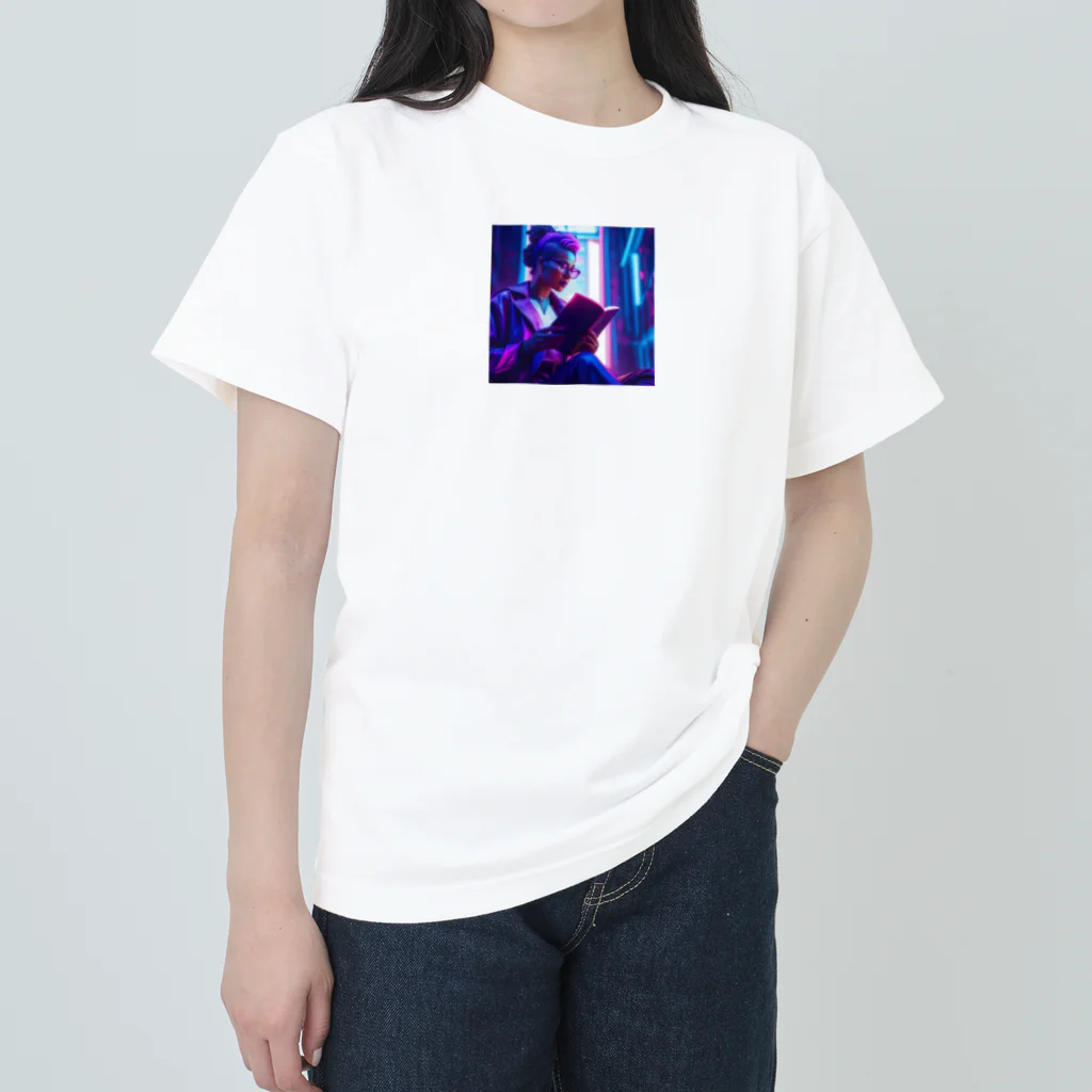 hukuhuku-doのAIガールグラフィックス ヘビーウェイトTシャツ