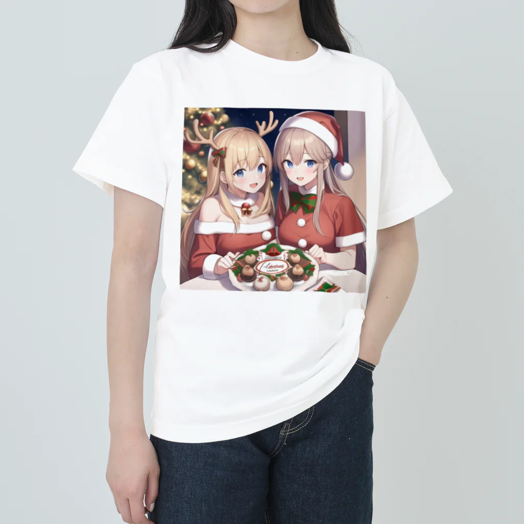 颯月のクリスマス7 Heavyweight T-Shirt