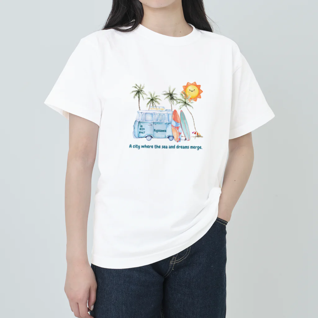 CyberArmadilloの湘南アイテム ヘビーウェイトTシャツ