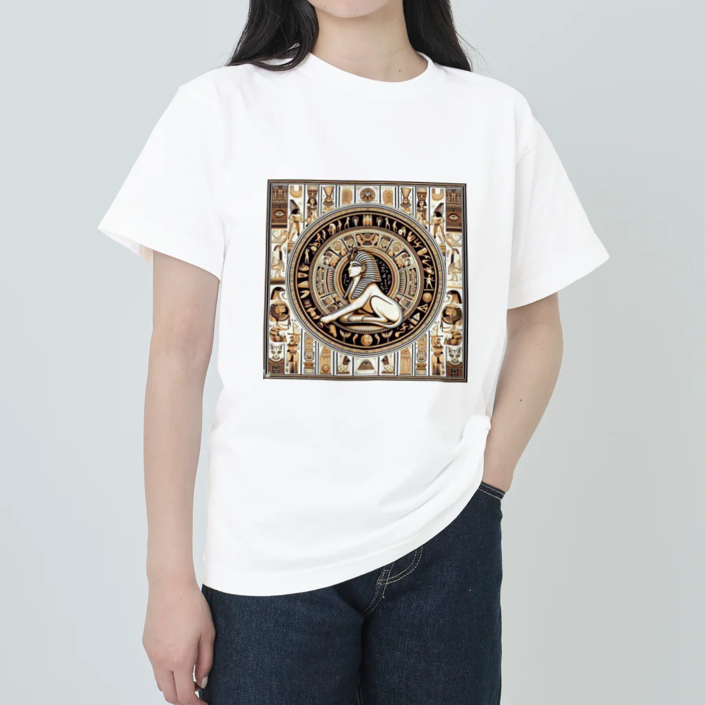 ちょこりっちのエジプト壁画020 Heavyweight T-Shirt