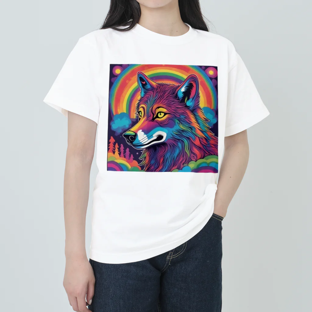 shop.ycのユメウルフ ヘビーウェイトTシャツ