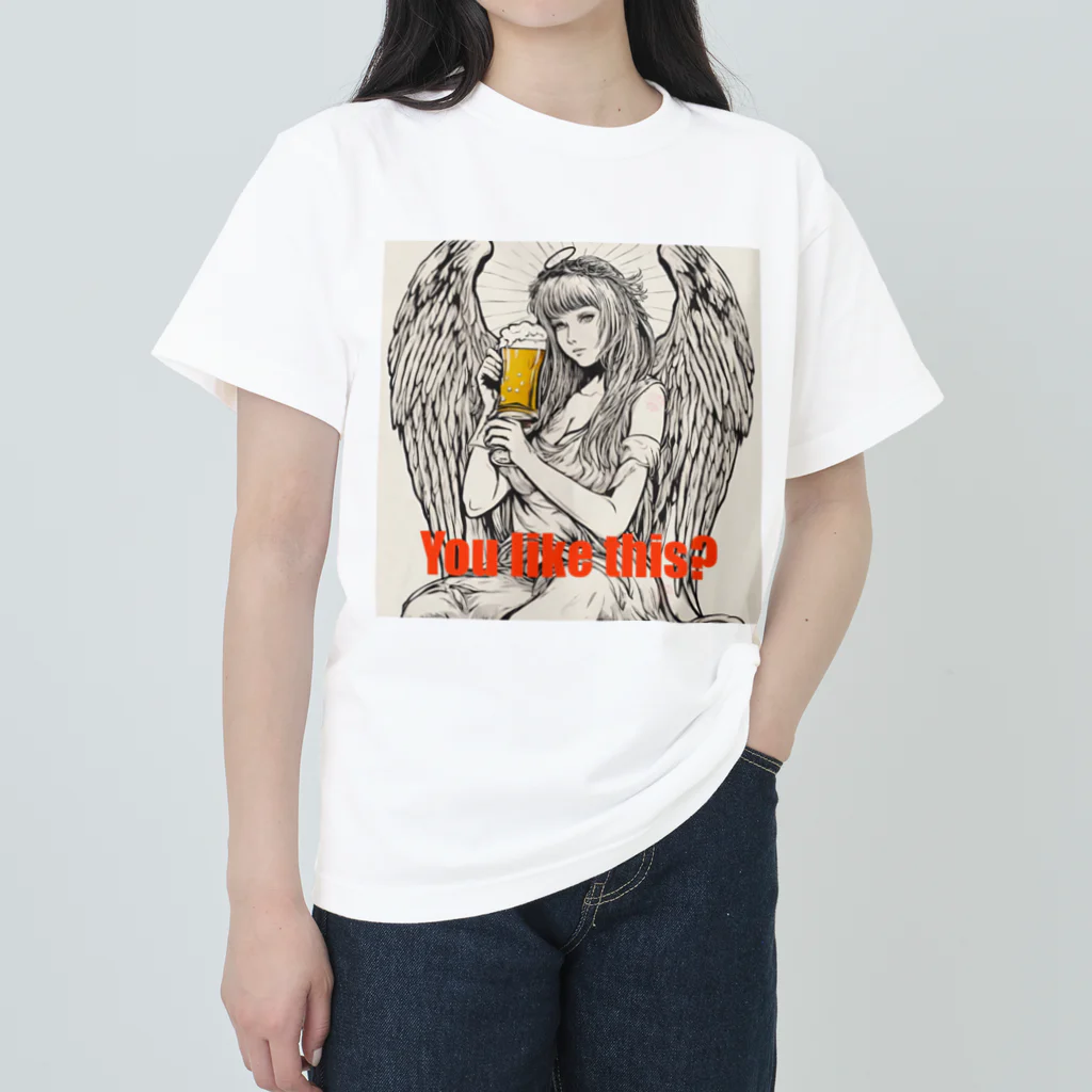 パイルドライバーのAngel beer ヘビーウェイトTシャツ