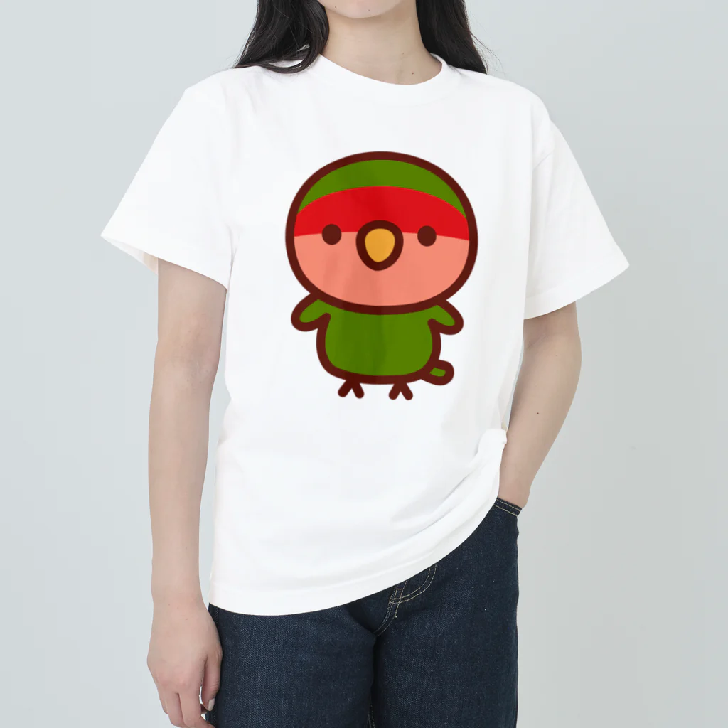 いんこ屋堂のコザクラインコ（ノーマル） Heavyweight T-Shirt