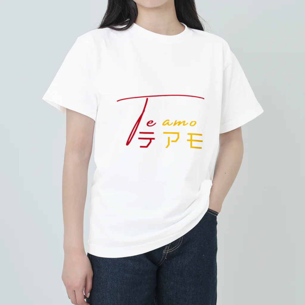 Man ANd I_OfficialのTe amo / テ アモ Heavyweight T-Shirt