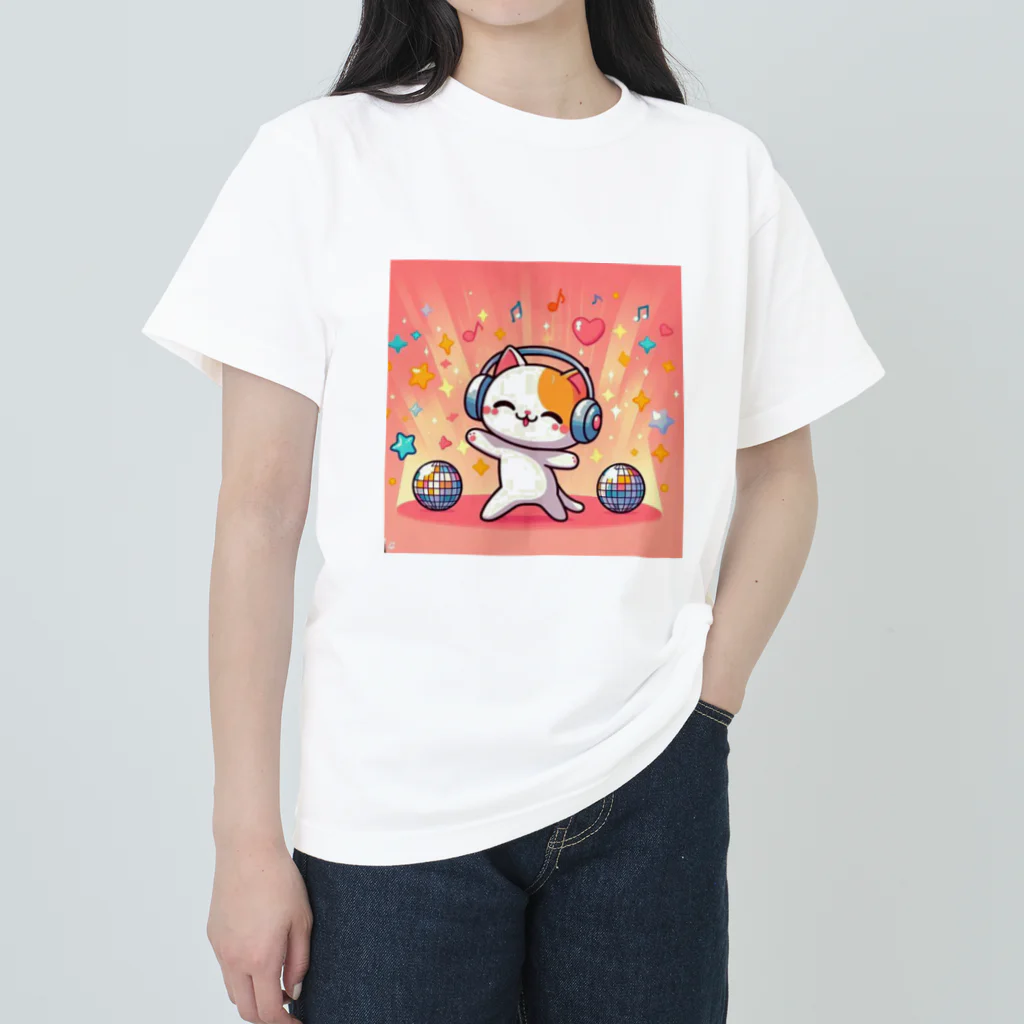 faustのダンス猫3 Heavyweight T-Shirt