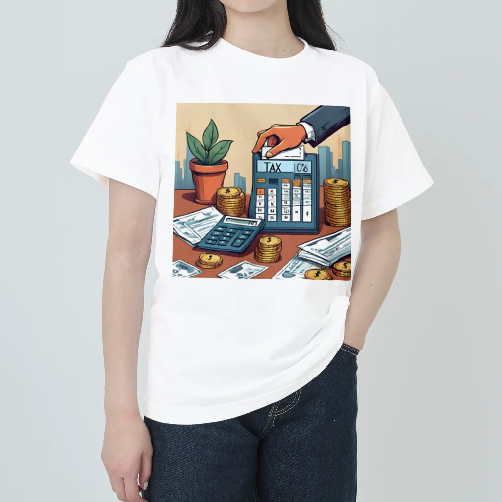 kenshopの今流行りの増税をエモ可愛くさせていただきました★ Heavyweight T-Shirt