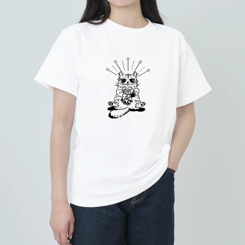 長田秀敏の日常を冒険するタビの物語 Heavyweight T-Shirt