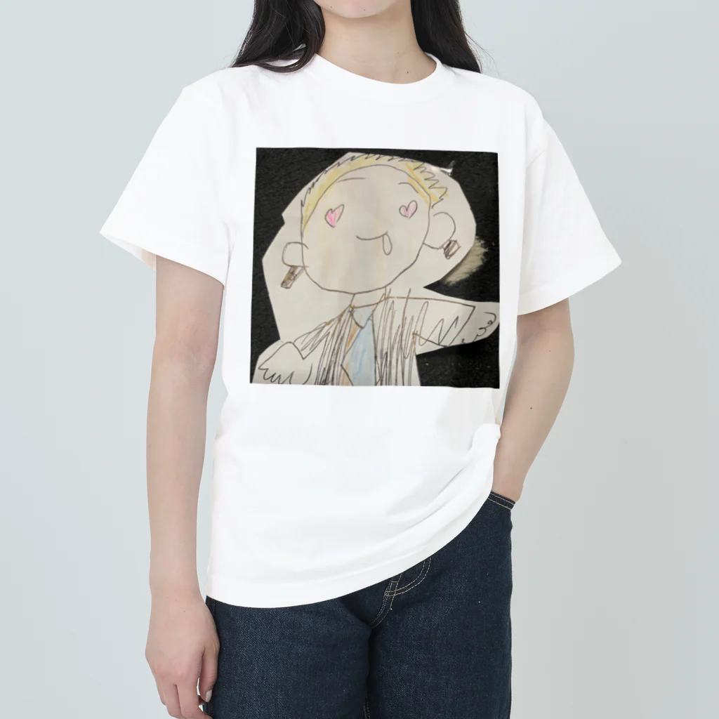 raunyのラウニィ　子ども作 Heavyweight T-Shirt