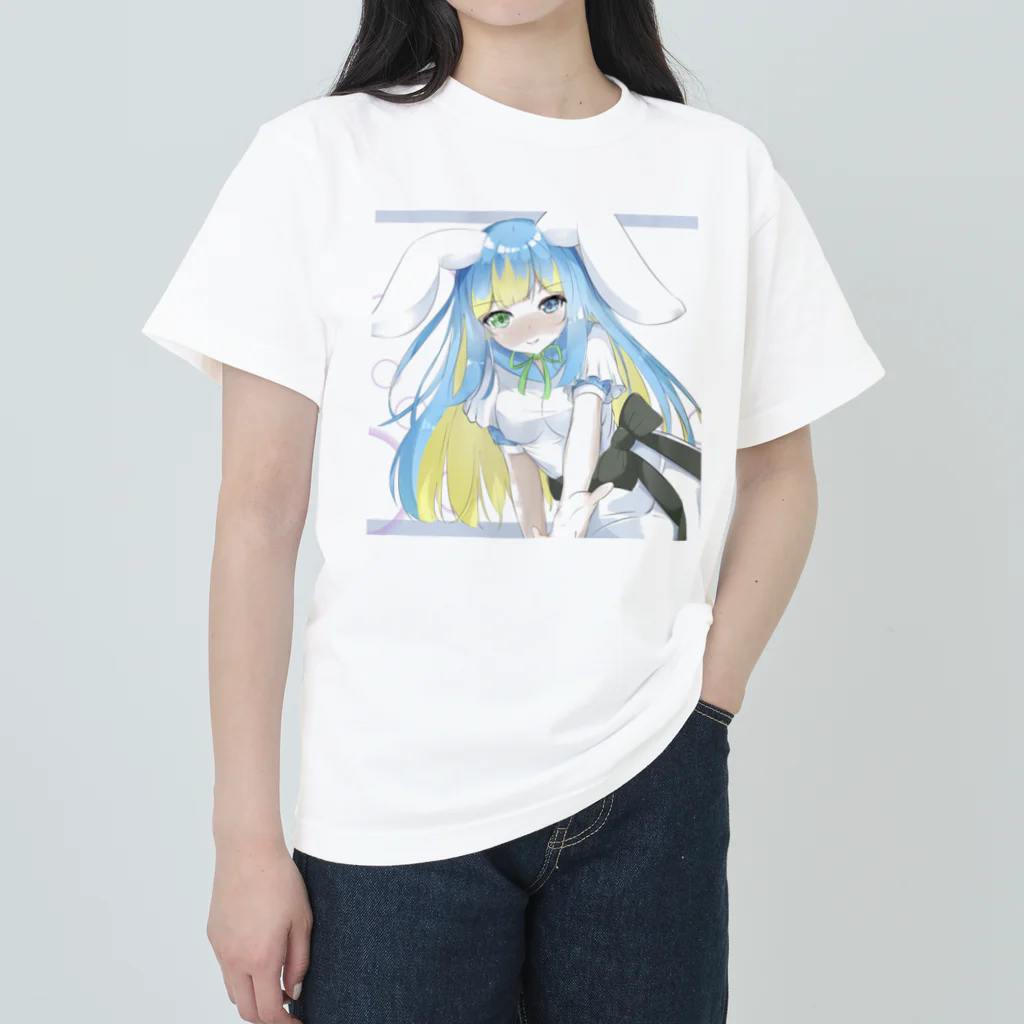 sizukunosoraのお姉さんのとこにおいで 水瀬雫 ヘビーウェイトTシャツ