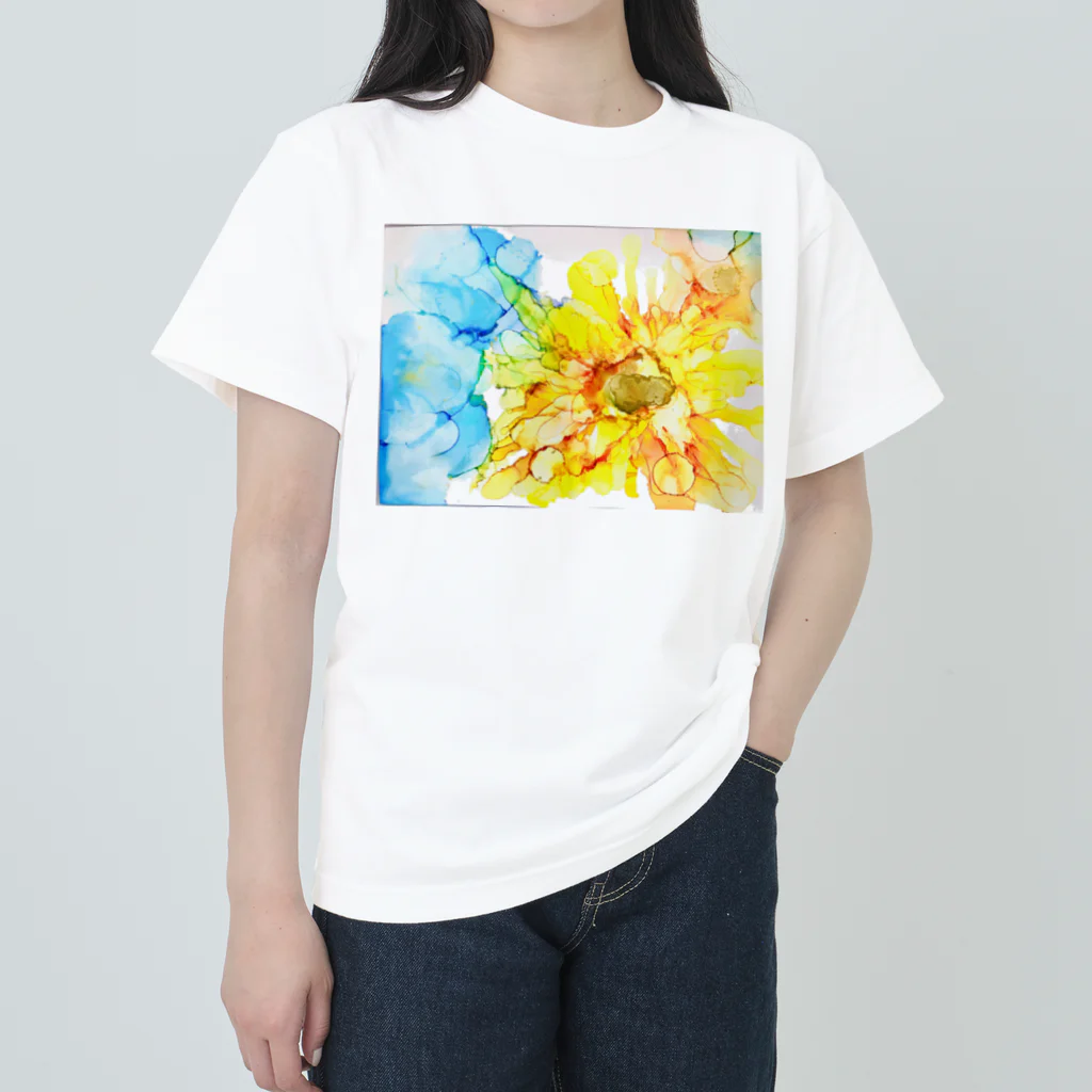 kohaku_no.5のsunflower Heavyweight T-Shirt