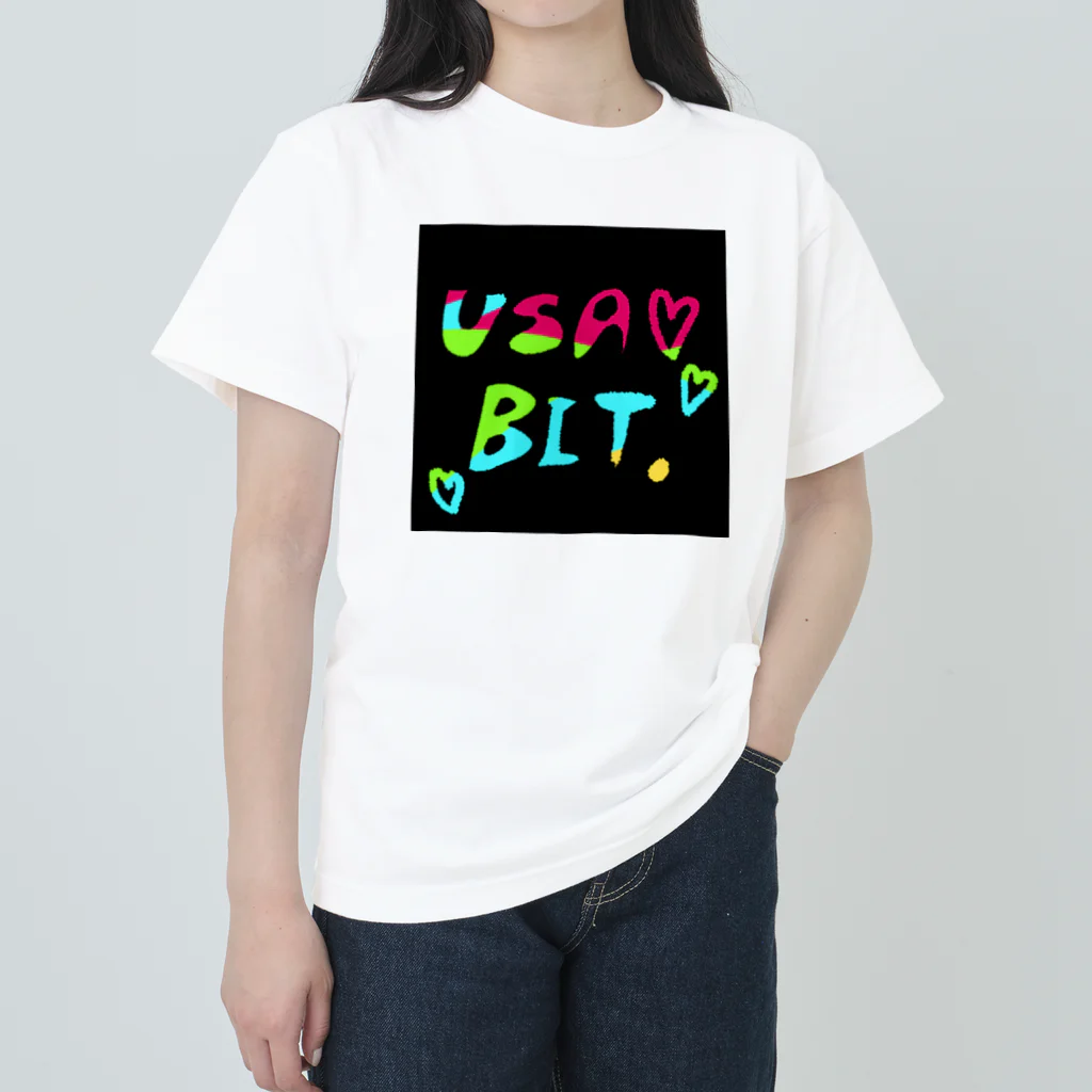 usabit.のぐっず屋さんのusabit.亜種2 Heavyweight T-Shirt