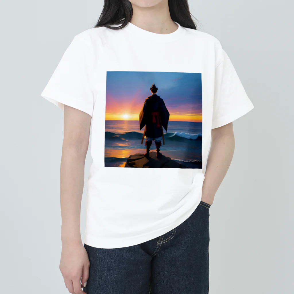 810aoの海の神 ヘビーウェイトTシャツ