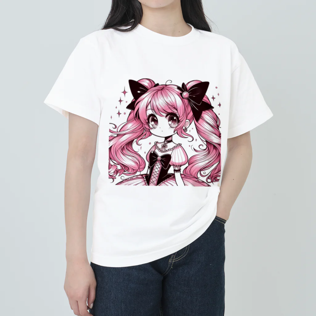 むこうのくにの魔法少女 Heavyweight T-Shirt