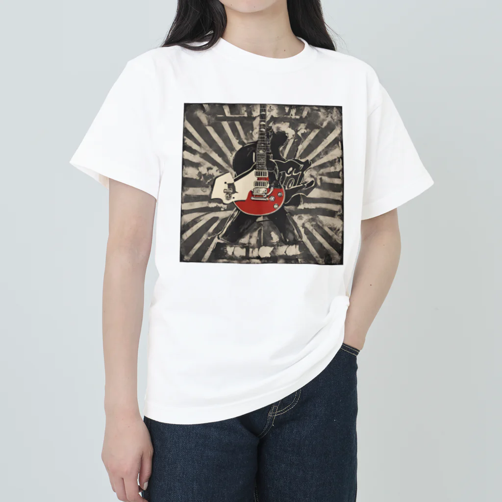 onikuのロックンロール④ Heavyweight T-Shirt