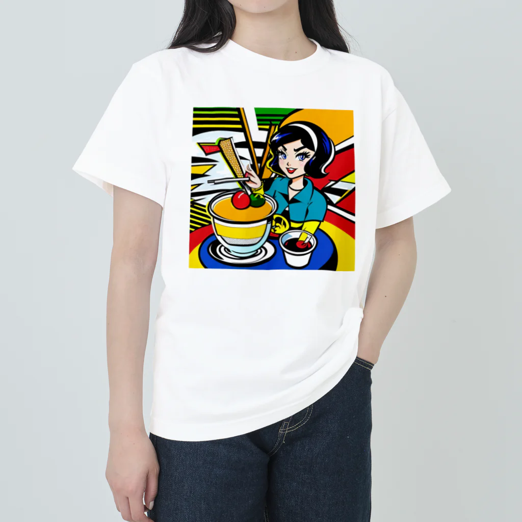 あかいはちの南国スイーツ Heavyweight T-Shirt