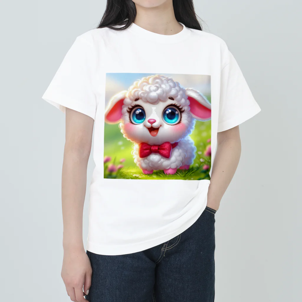 アニマルキャラクターショップのpretty sheep ヘビーウェイトTシャツ