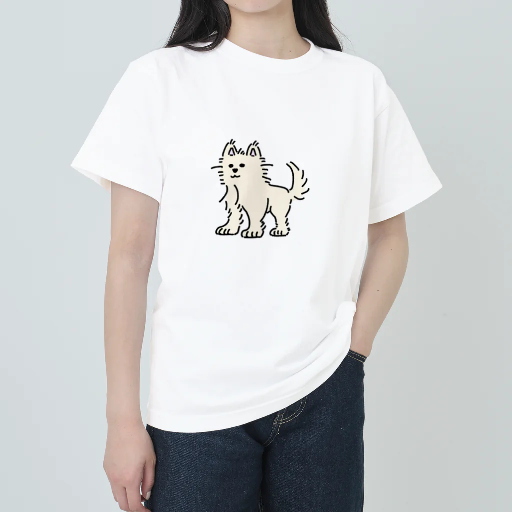 shift_のかわいいぬ(色付き ヘビーウェイトTシャツ