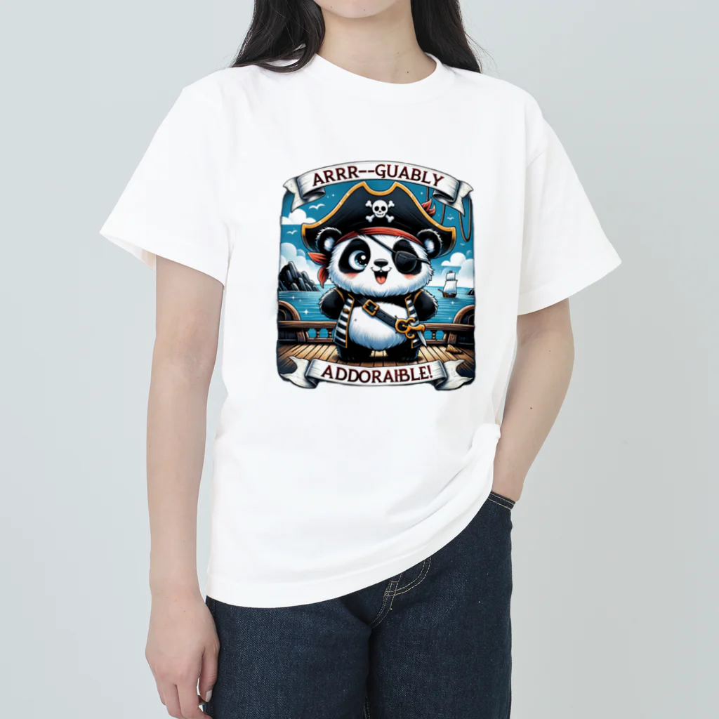 kumosuke_eのArrr-guably Adorable! ヘビーウェイトTシャツ