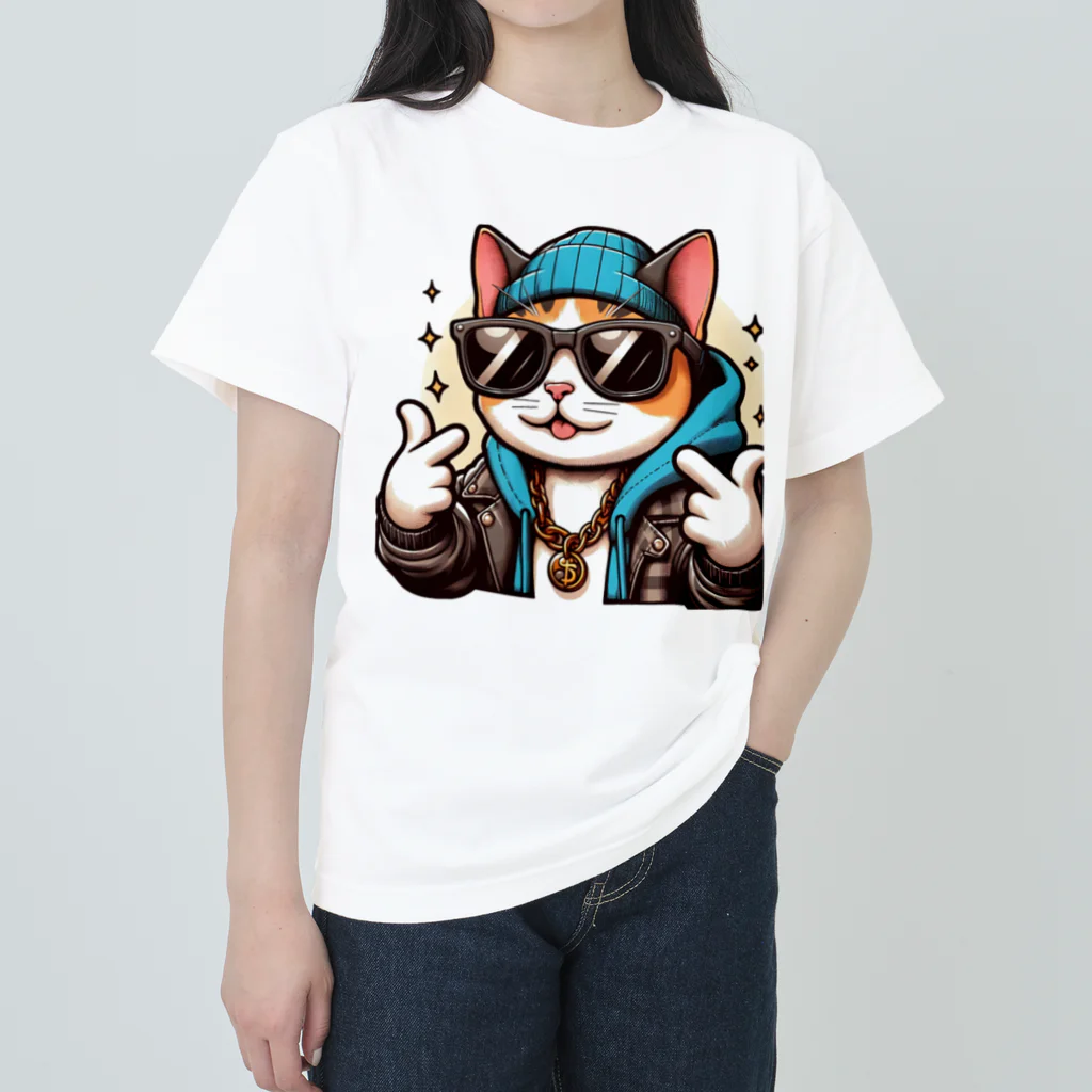 breguetfezのふぁんきーきゃっと ヘビーウェイトTシャツ