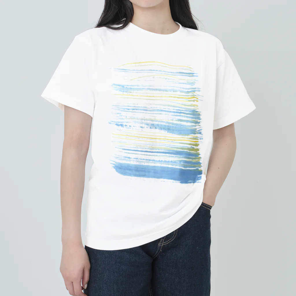 HANArtistの「KAZE」若きアーティストHANA作 Heavyweight T-Shirt