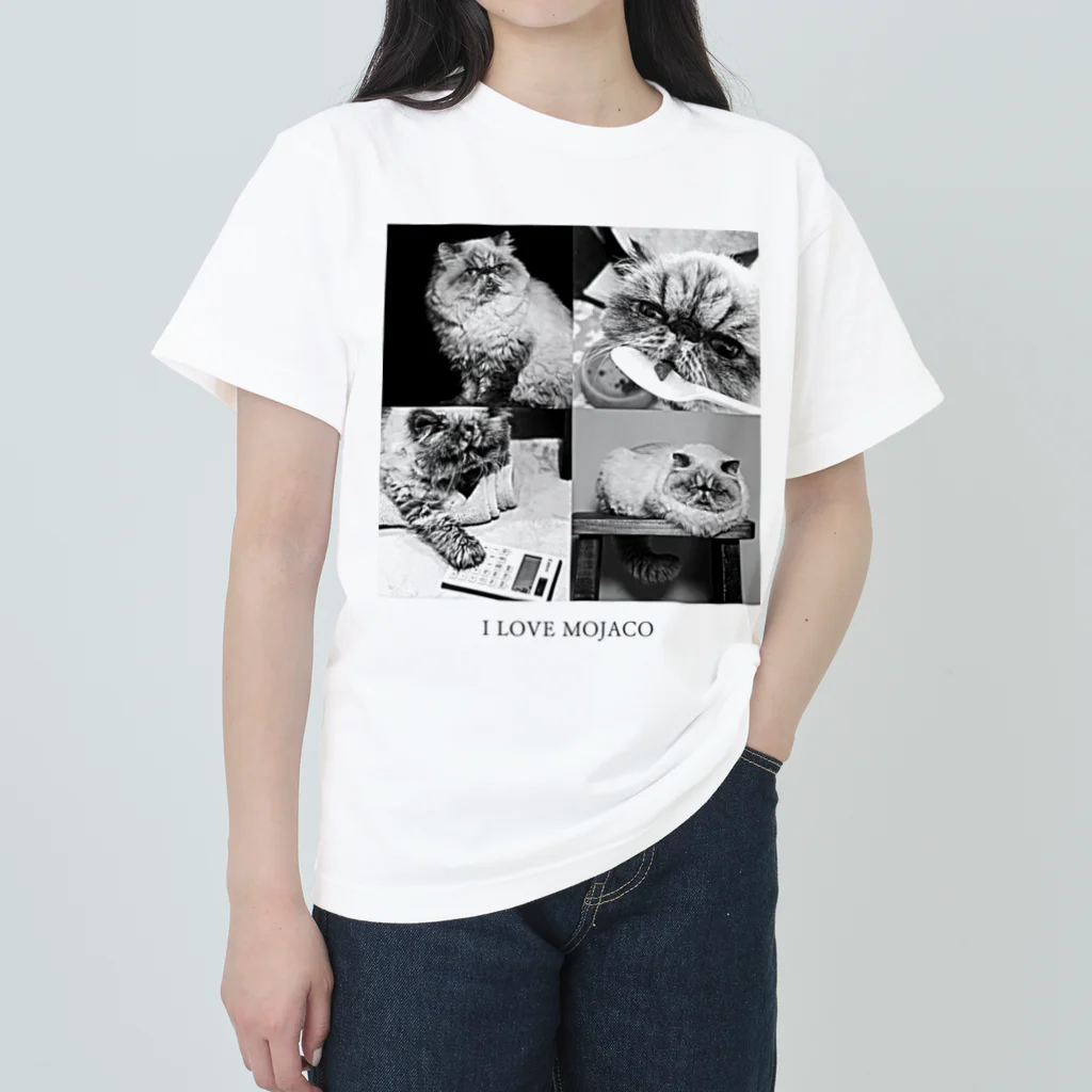 写真家 古熊美帆のI LOVE MOJACO Heavyweight T-Shirt