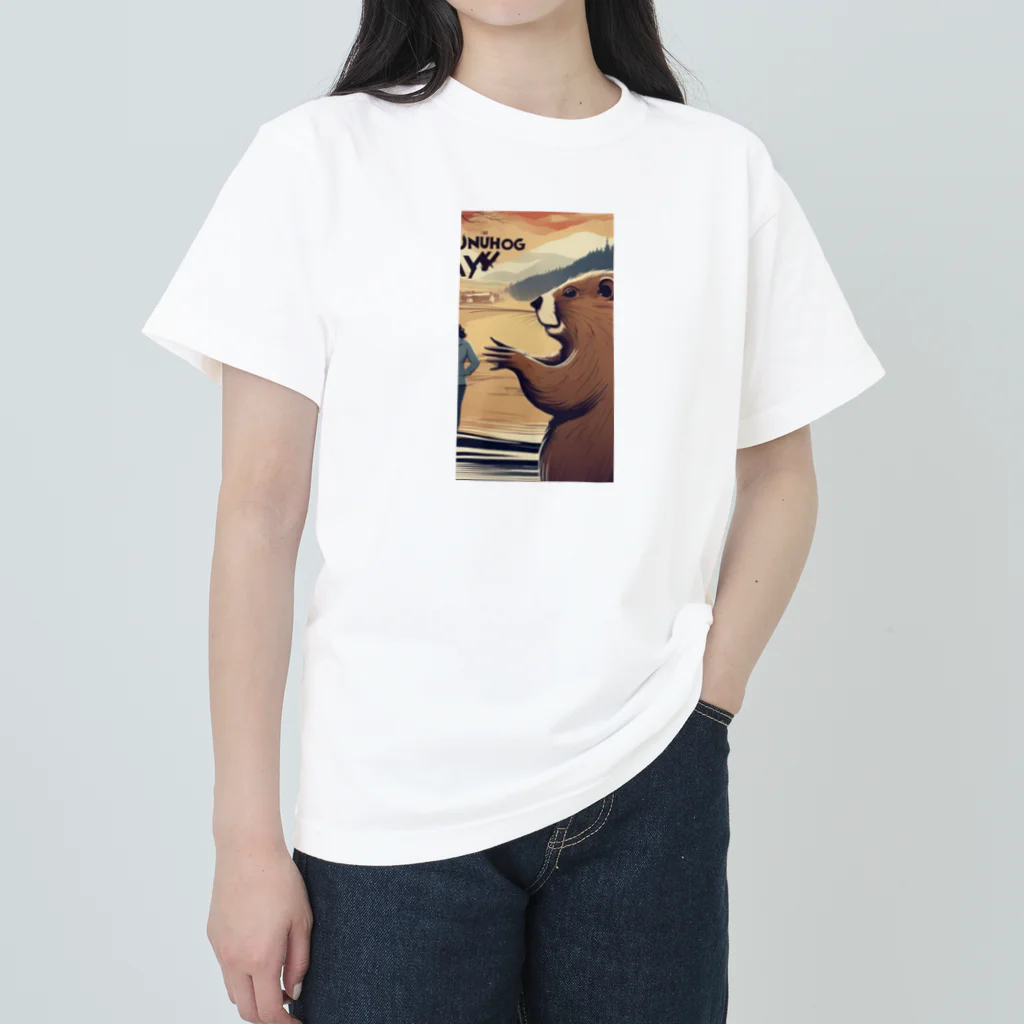 wtr3045の働き者のカピバラ Heavyweight T-Shirt