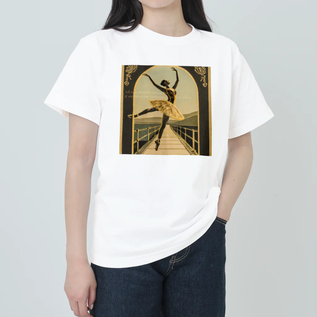 mana美術のバレリーナ#5 Heavyweight T-Shirt