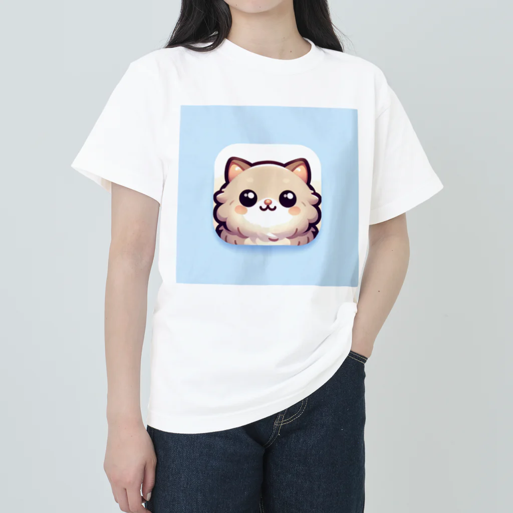 raytnのむぅちゃん ヘビーウェイトTシャツ