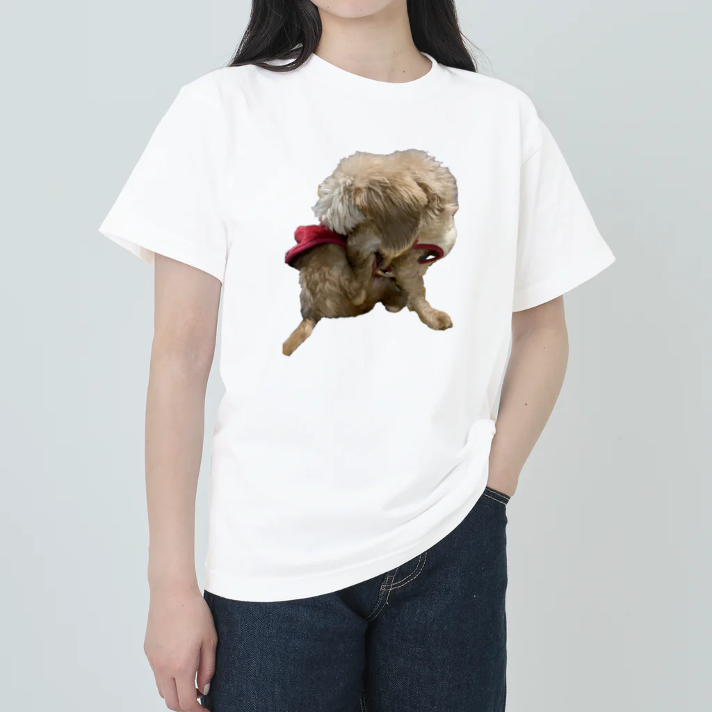 Ruice-Iceの犬　ガジガジ Heavyweight T-Shirt