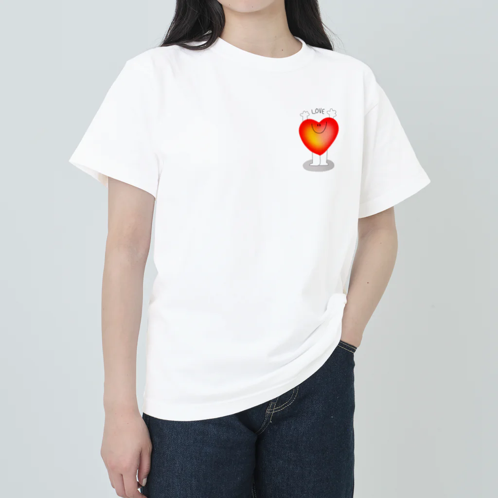 Retro36のLOVE Heavyweight T-Shirt