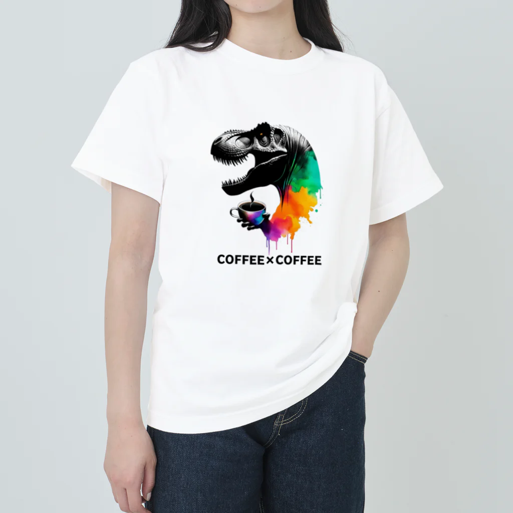 ディノアートラボ✴︎DINO ART LABの COFFEE×COFFEE ヘビーウェイトTシャツ
